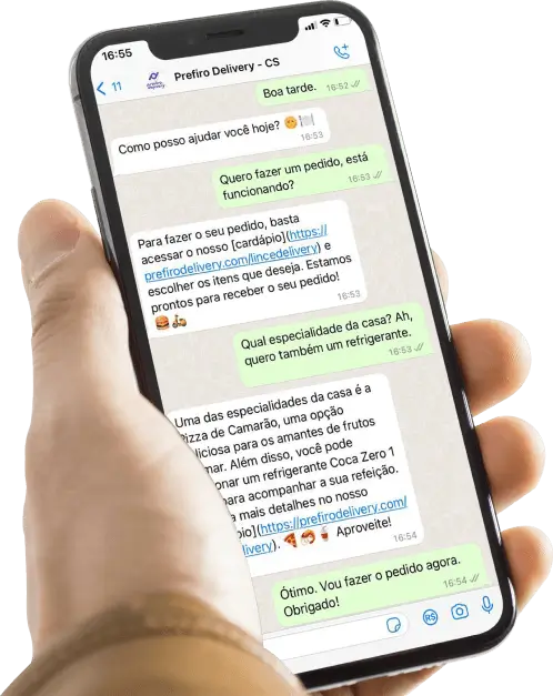Assistente de atendimento - Chatbot
